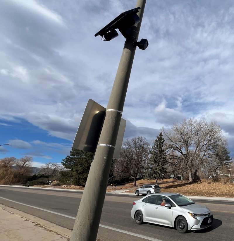 One of 15 Flock cameras in Fort Collins