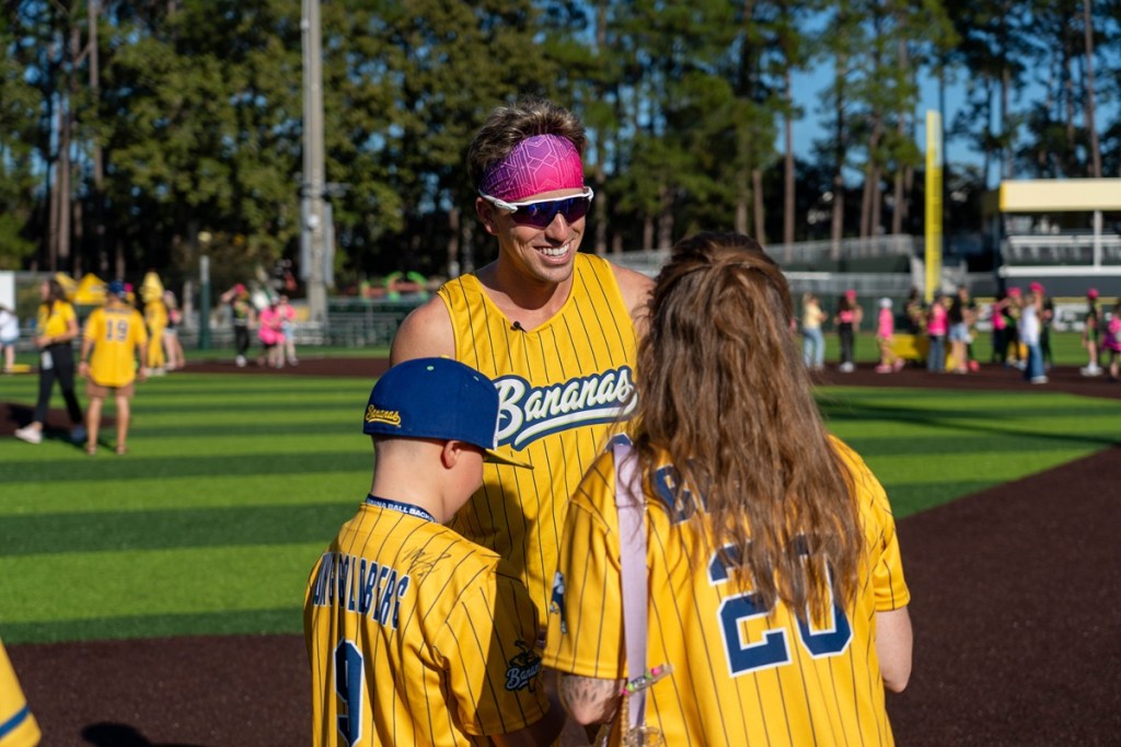 Shots from a Banana Ball game