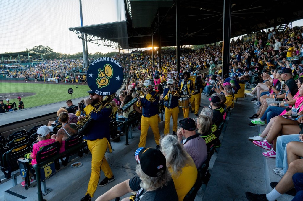 Shots from a Banana Ball game