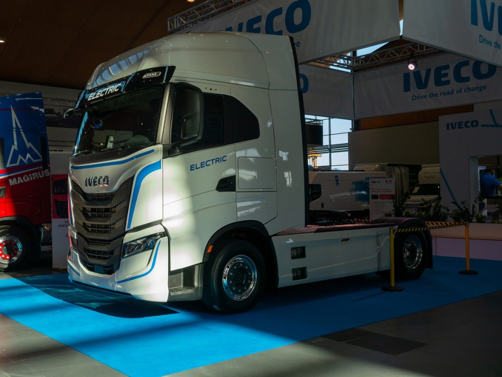 diesel prices, an electric truck