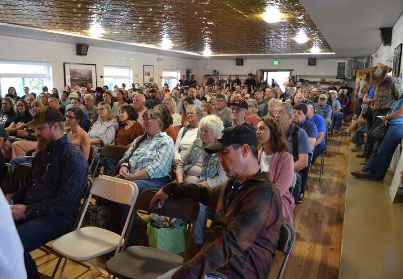 Residents show up to defend public schools